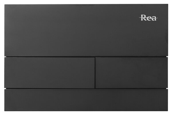 Podometni Set za WC Slim 024N z Gumbom T Black Matt