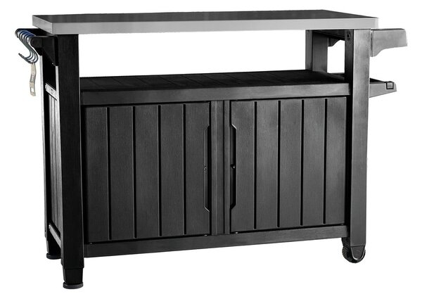 Stranska miza za žar 134x52 cm Unity – Keter