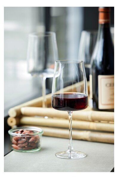 Kozarci v kompletu 4 ks za vino 430 ml Zero – Lyngby Glas