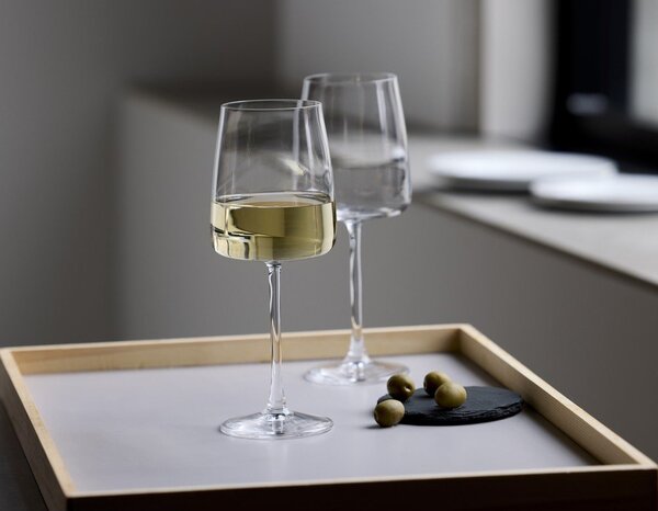 Kozarci v kompletu 4 ks za vino 430 ml Zero – Lyngby Glas