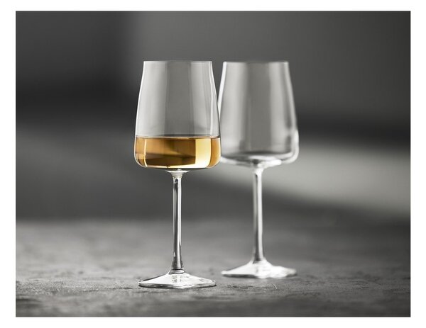 Kozarci v kompletu 4 ks za vino 430 ml Zero – Lyngby Glas