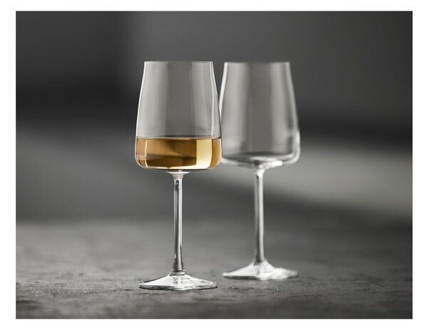 Kozarci v kompletu 4 ks za vino 430 ml Zero – Lyngby Glas