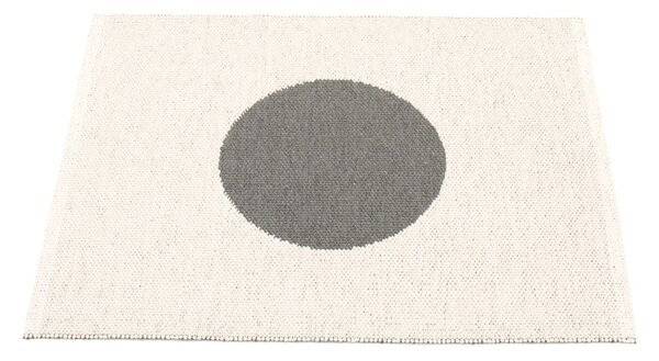 Temno siva notranja in zunanja preproga 70x90 cm Vera Charcoal – Pappelina