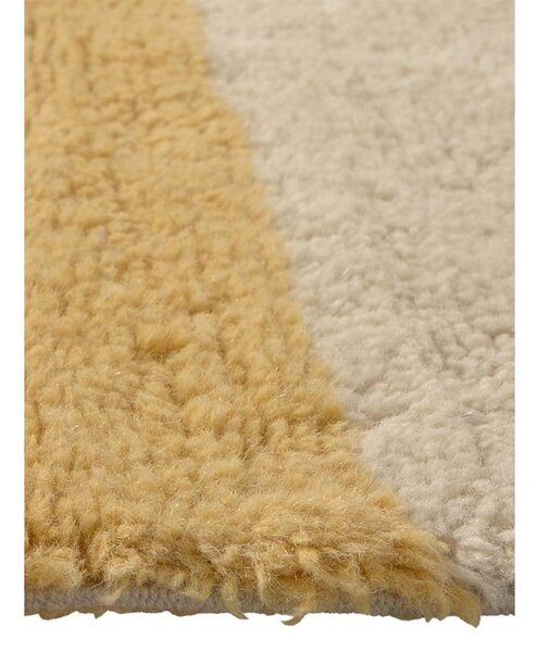Ročno tkan volnen tekač 80x230 cm Chroma Spiced Coral – Lorena Canals