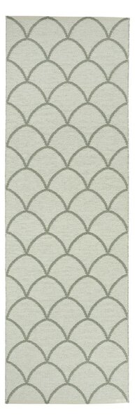 Zelen zunanji in notranji tekač 70x225 cm Kotte Army Sage – Pappelina