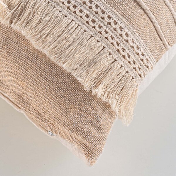 Okrasna blazina iz mešanice jute 45x45 cm Cirrus – douceur d'intérieur