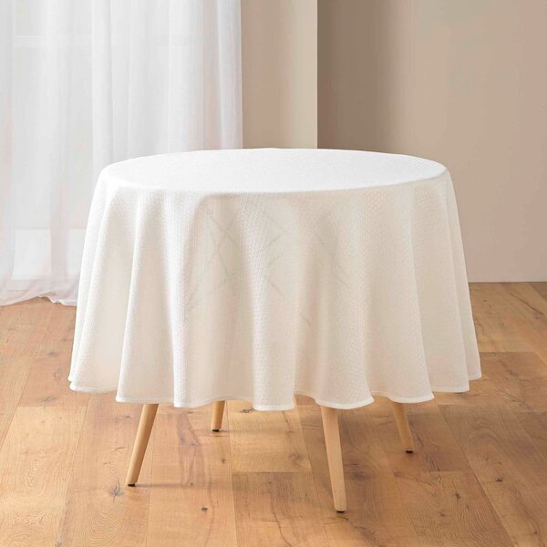 Namizni prt iz žakarja ø 180 cm Stella – douceur d'intérieur