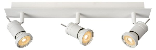 Lucide 17990/15/31 - LED reflektor TWINNY-LED 3xGU10/4,5W/230V bela