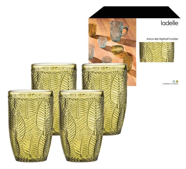 Kozarci v kompletu 4 ks 450 ml Areca – Ladelle