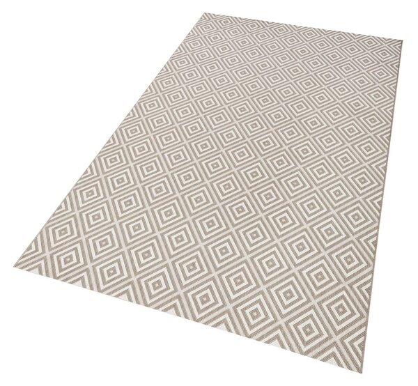 Siva zunanja preproga NORTHRUGS Karo, 160 x 230 cm