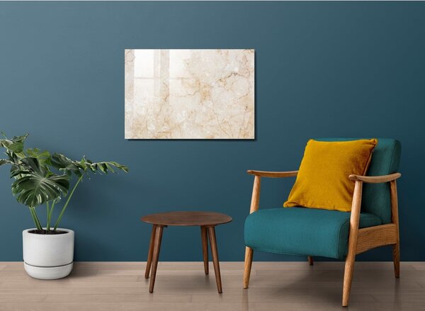 Steklena slika 100x70 cm Marble – Wallity