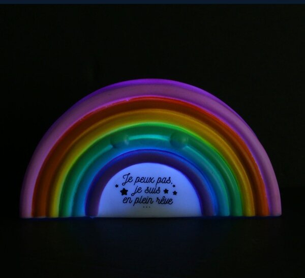 LED otroška nočna lučka DREAMBOW 14x7cm