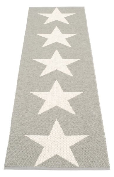 Svetlo siv zunanji in notranji tekač 70x250 cm Viggo Warm Grey – Pappelina