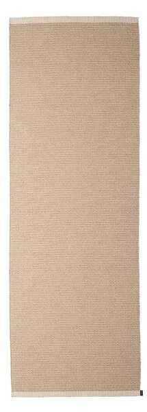 Bež zunanji in notranji tekač 70x200 cm Mono Light Nougat – Pappelina