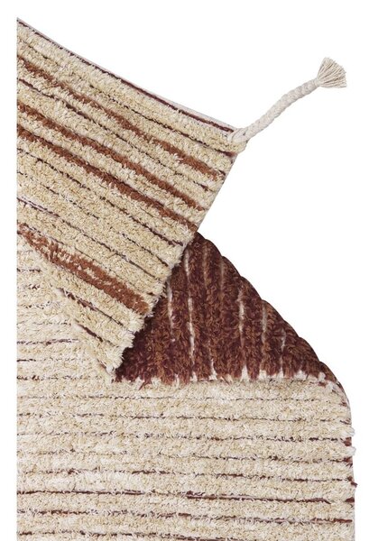 Opečnato oranžna bombažna preproga 80x140 cm Twin Toffee – Lorena Canals