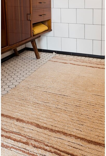 Opečnato oranžna bombažna preproga 80x140 cm Twin Toffee – Lorena Canals