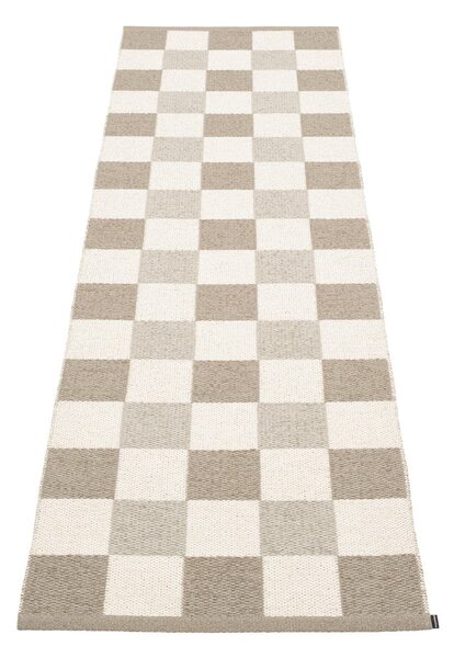 Bež/kremno bel zunanji in notranji tekač 70x240 cm Pix Dark Linen – Pappelina