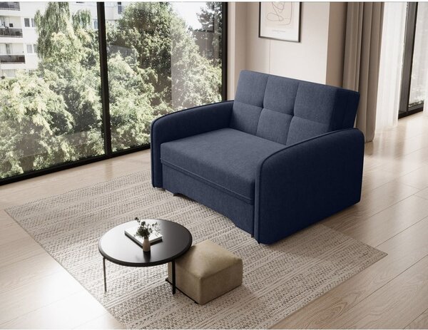 Temno moder fotelj Laine – ELTAP
