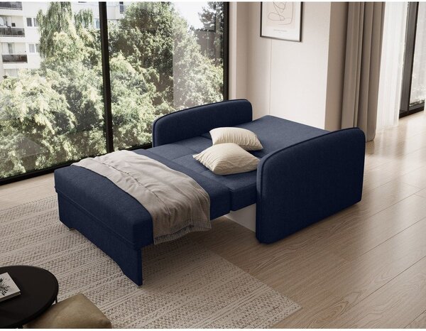 Temno moder fotelj Laine – ELTAP