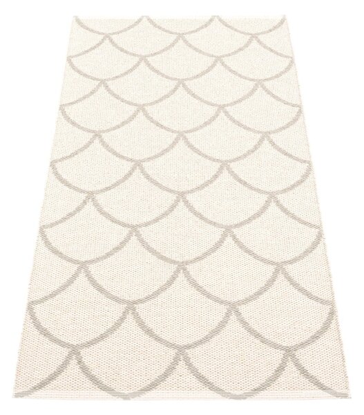 Kremno bel zunanji in notranji tekač 70x150 cm Kotte Linen – Pappelina