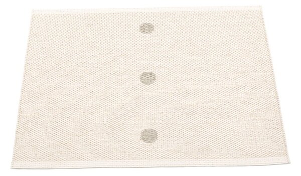 Bež/kremno bela notranja in zunanja preproga 70x60 cm Peg Linen Vanilla – Pappelina