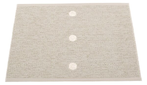 Bež/kremno bela notranja in zunanja preproga 70x60 cm Peg Linen Vanilla – Pappelina