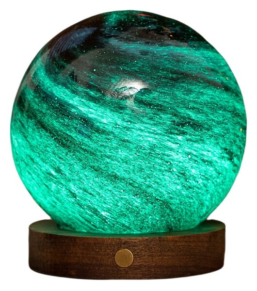 Temno rjava/v temni naravni barvi svetlobna dekoracija na USB ø 12 cm Stellar Ocean – Gingko