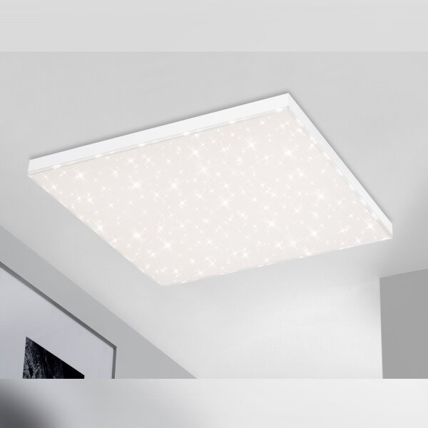 Briloner 7381-216 - LED Zatemnitvena stropna svetilka FRAMELESS LED/38W/230V + Daljinski upravljalnik