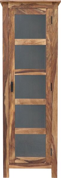 Knjižna polica RAMI 180x60 cm masiven les/rosewood