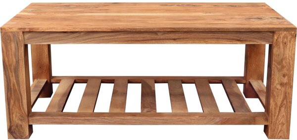 Klubska mizica RAMI 110x60 cm masiven les/rosewood