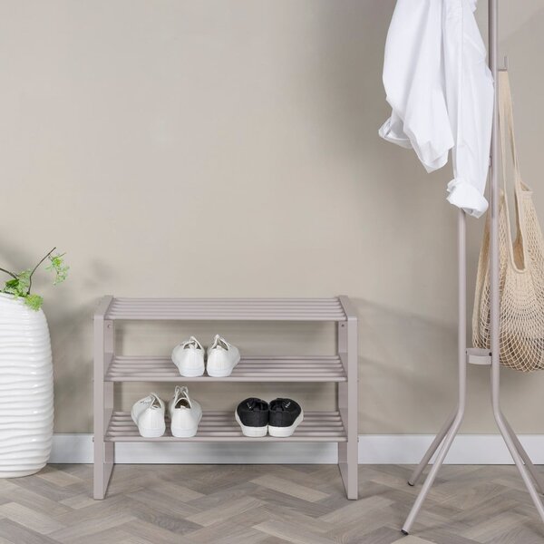 Sivorjava kovinska omarica za čevlje 70x48,5x29 cm Rex – Spinder Design