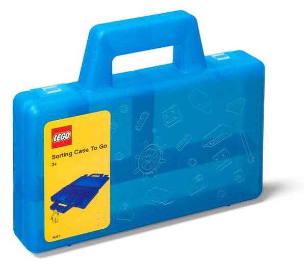 Modra škatla za shranjevanje LEGO® To Go