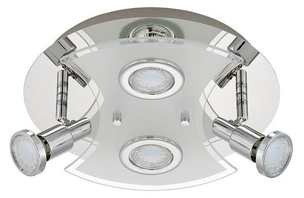 Briloner 2159-048LM - LED Reflektor SPLASH 4xGU10/3W/230V