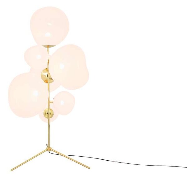 Tom DixonTom Dixon - Melt Floor Chandelier Talna Svetilka Gold/Opal Tom Dixon