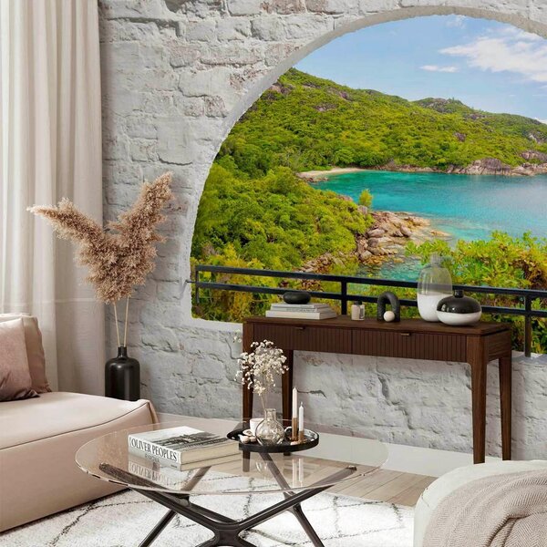 Artgeist Fototapeta Emerald Island, 100x70cm