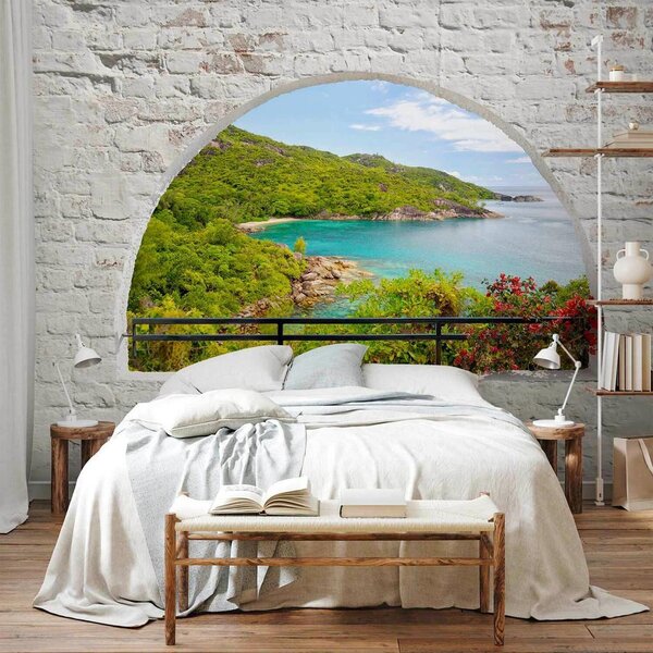 Artgeist Fototapeta Emerald Island, 100x70cm