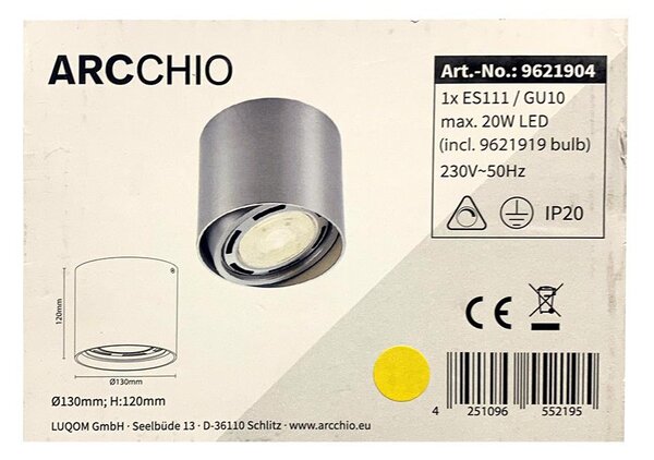 Arcchio - LED Reflektor ROSALIE 1xGU10/ES111/11,5W/230V