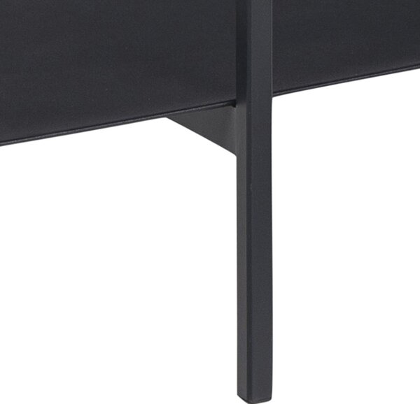 Črna mizica 115x60 cm Angus - Actona