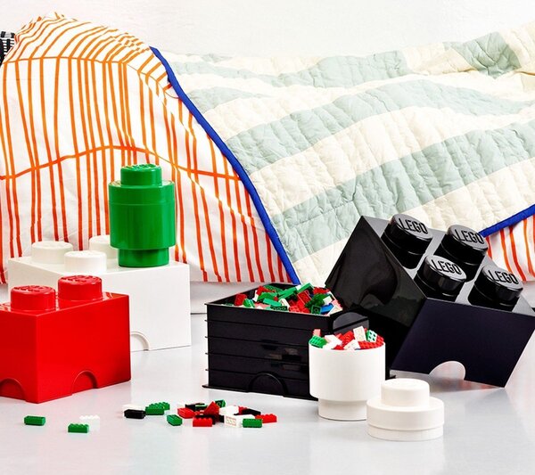 Bela škatla za shranjevanje LEGO®