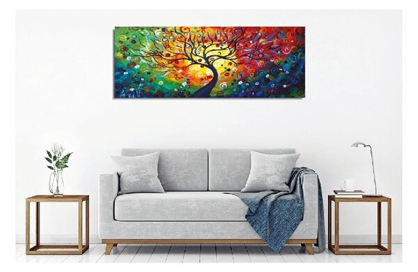 Stenska slika na platnu Tree, 80 x 30 cm