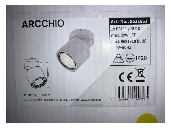 Arcchio - LED Reflektor AVANTIKA 1xGU10/ES111/11,5W/230V