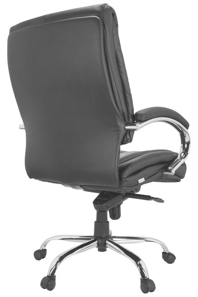 MID.YOU Pisarniški Stol Xxl H 100 Pu, Črna