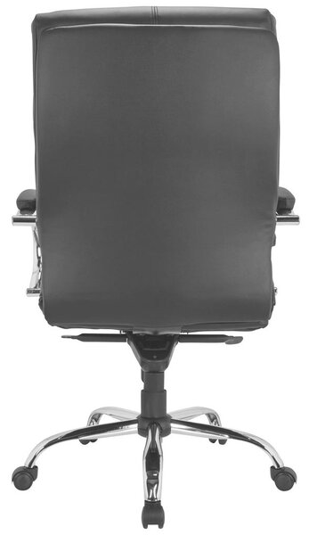 MID.YOU Pisarniški Stol Xxl H 100 Pu, Črna