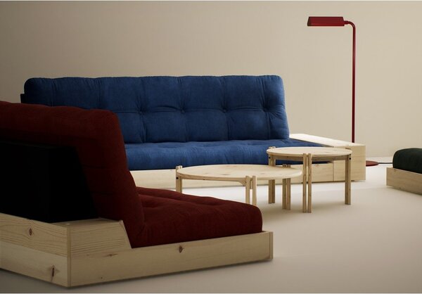 Kremno bela raztegljiva sedežna garnitura 196 cm Base – Karup Design