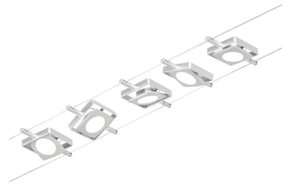 Paulmann 94420 - SET 5xLED/4,5W Reflektor MAC 230V mat krom