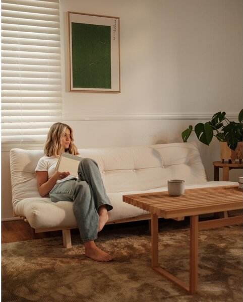 Raztegljiv kavč Karup Design Lean Raw Clay Brown