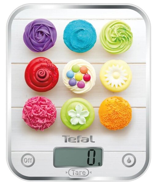 Tefal - Kuhinjska tehtnica OPTISS CUPCAKES 2xAAA