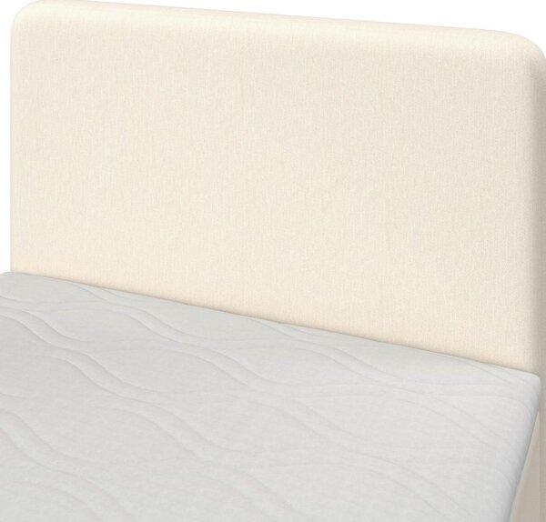 Bessagi Home Postelja Z Vzmetnico Vida, Krem, Nadvložek, 90x200