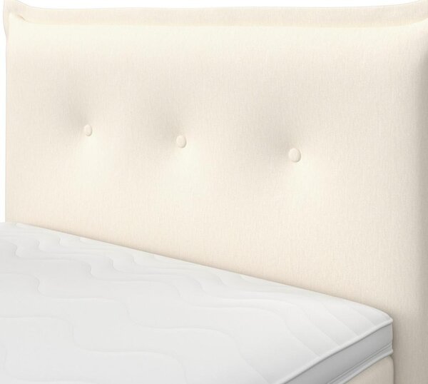 Bessagi Home Postelja Z Vzmetnico Polo, Krem, Nadvložek, 90x200
