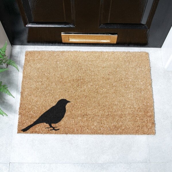 Predpražnik iz kokosovih vlaken 40x60 cm Bird – Artsy Doormats